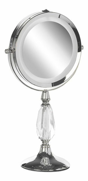 Makeup zrcadlo ø 18 cm Maurie (stříbrná)