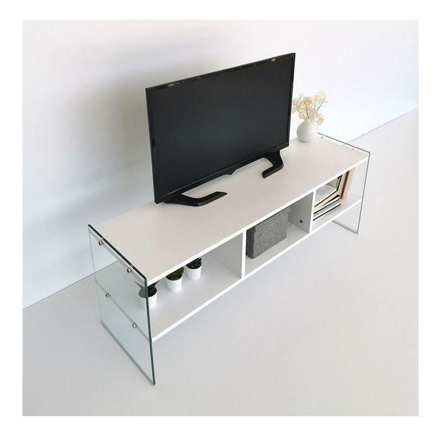 TV stolek/skříňka Vamebo 7 (bílá)