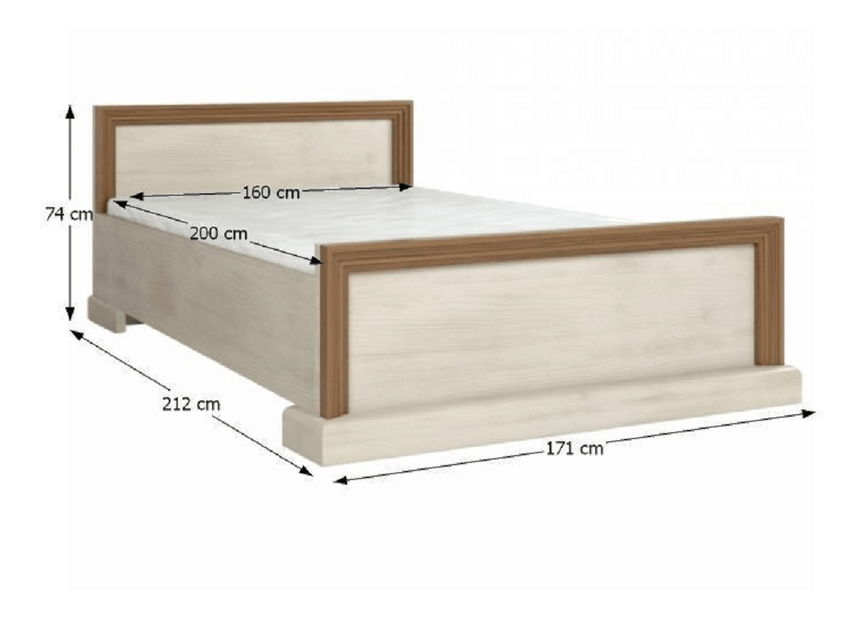 Ložnice Regnar (sosna nordická + dub divoký)