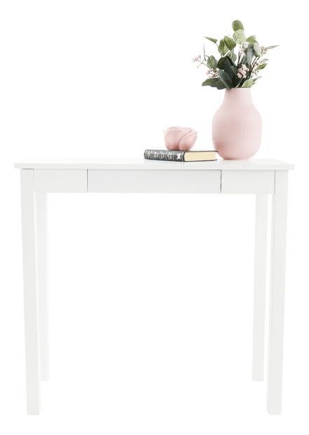 Konzolový stolek Amorette (bílá)
