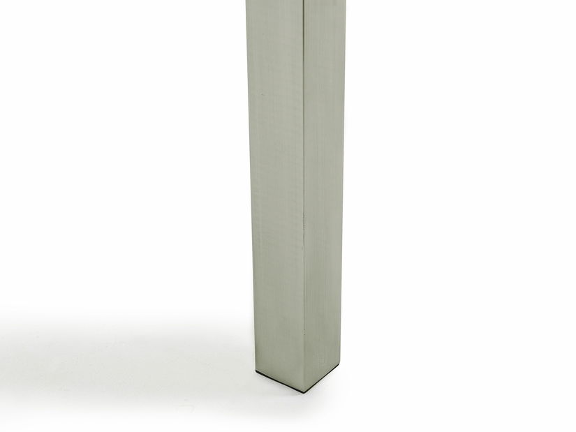 Zahradní jídelní sada Grosso (bílá) (bílé židle)