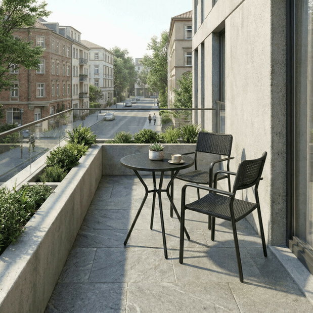 Zahradní židle Hokera 21 (černá)