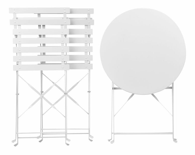 Zahradní set Flori (bílá)