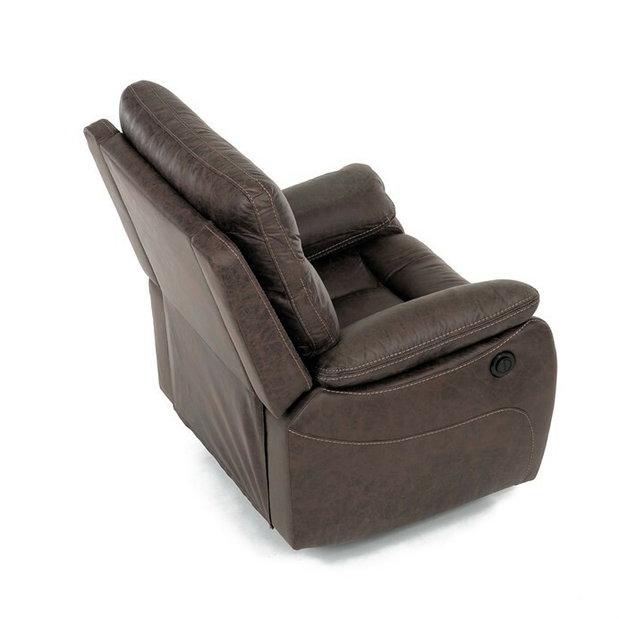 Relaxační křeslo Tělem (hnědá)