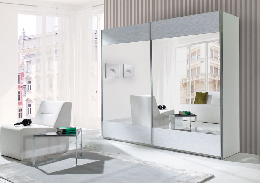 Šatní skříň Liff S (bílá)