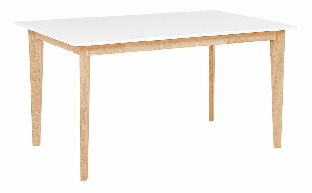 Jídelní rozkládací stůl 140-180x90 cm Sanjuana (bílá)