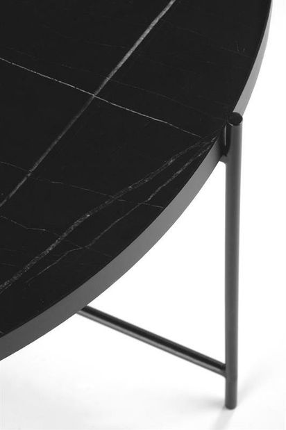 Set 2 ks. konferenčních stolků Julie (černá)