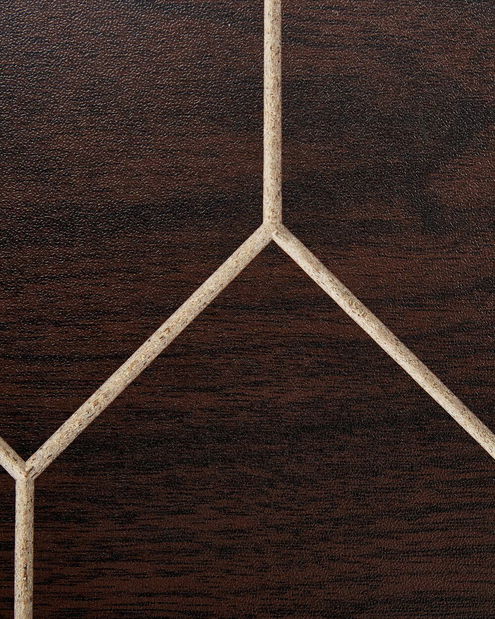 Konzolový stolek Masu (hnědá)