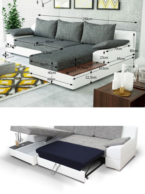 Rohová sedací souprava Nemo new (P)