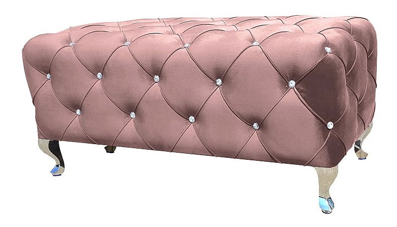 Taburetka 100x50 cm Hugh (starorůžová)