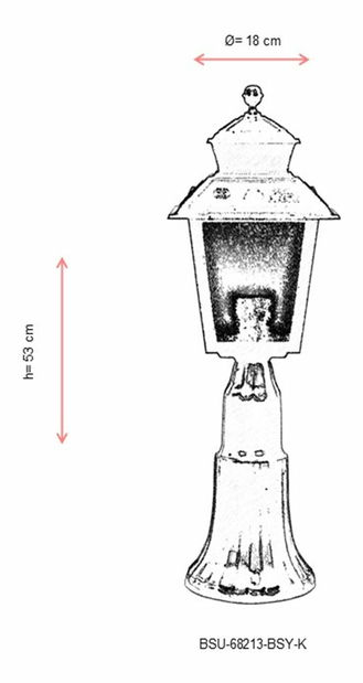 Venkovní nástěnné svítidlo Danniella (černá)