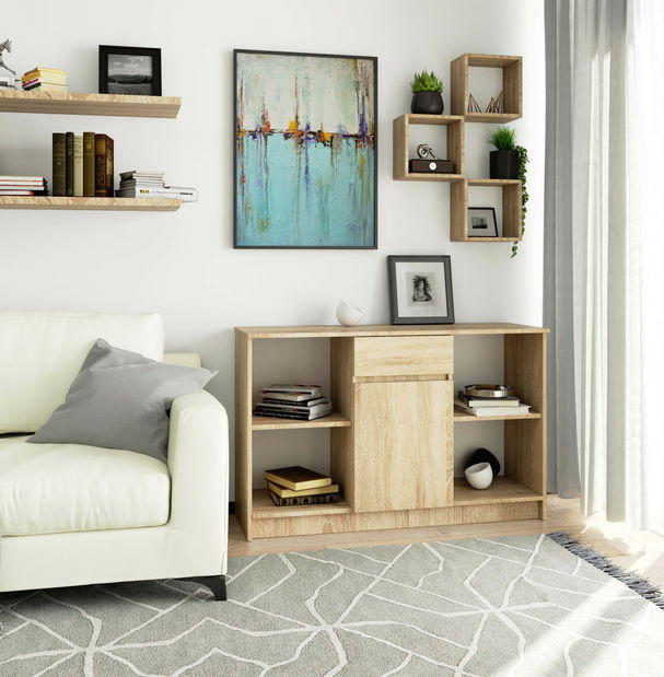 Komoda Blanqueo (dub sonoma)