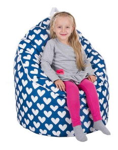 Sedací vak Cocco XXL (modrá + bílá)