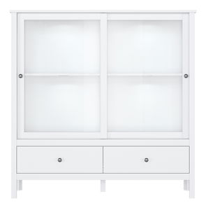 Vitrína Otis 2w2s (bílá)