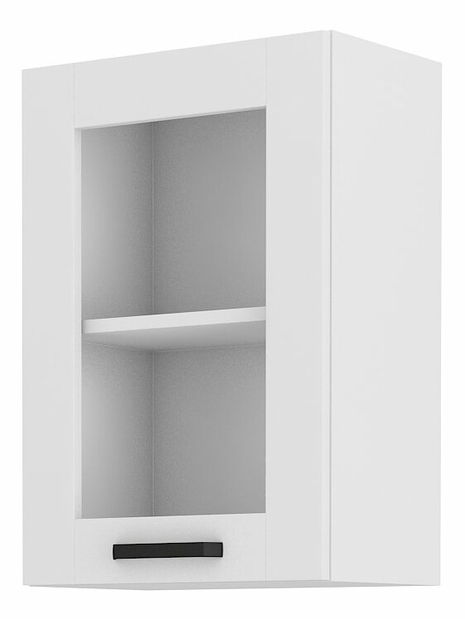 Horní kuchyňská skříňka Lucid 40 GS 72 1F (bílá + bílá)