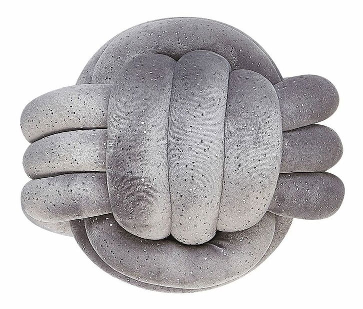 Ozdobný polštář 30 x 30 cm Malnia (šedá)