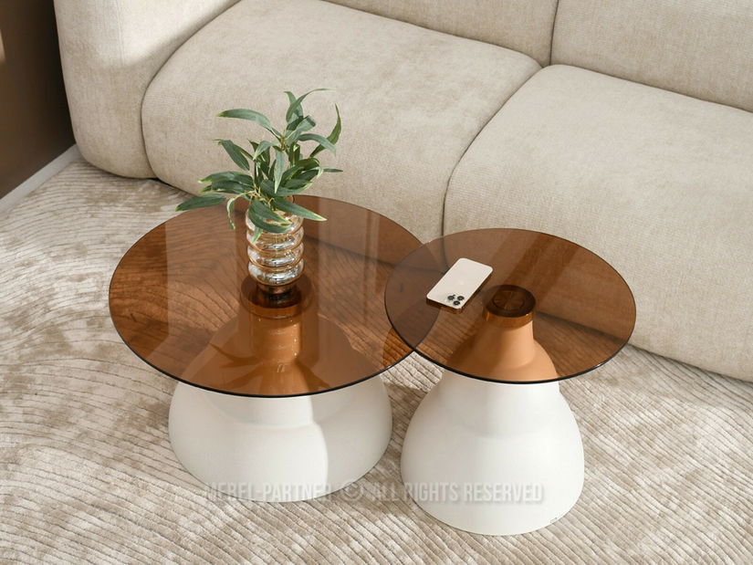 Konferenční stolek Ofendi (bílá)