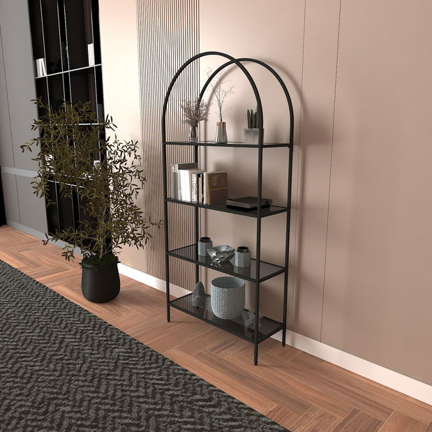 Regál Monisa 80 (černá)