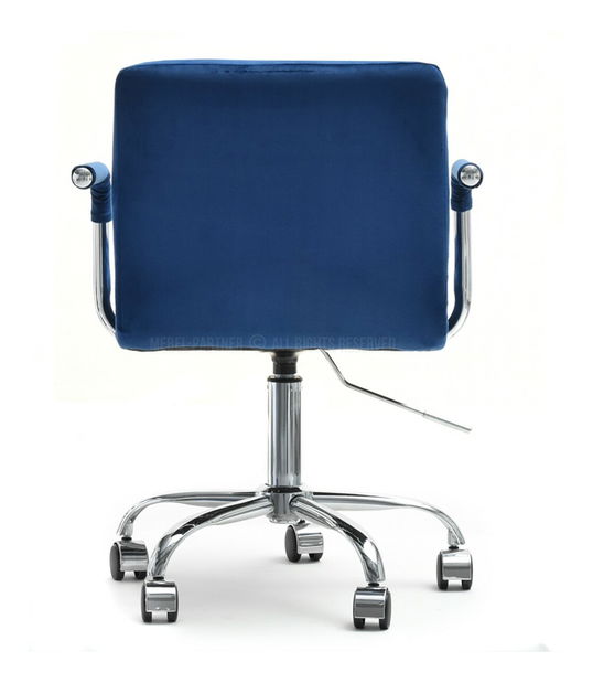 Židle Elita (námořnická + chromová)