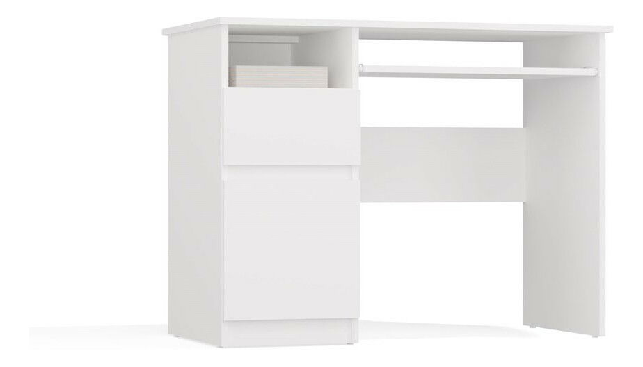 PC stolek Promovera 1 (bílá) (L)