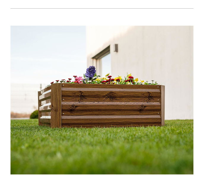 Vyvýšený záhon 3 Naipes (hnědá)