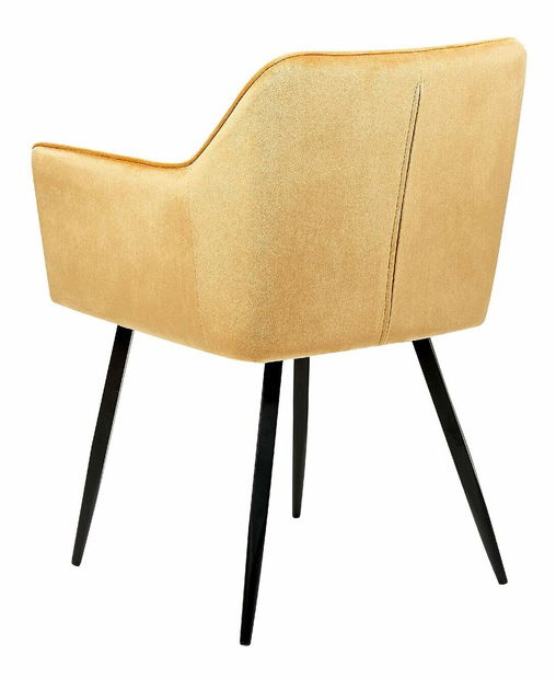 Set 2 ks jídelních židlí Jasminka (žlutá)