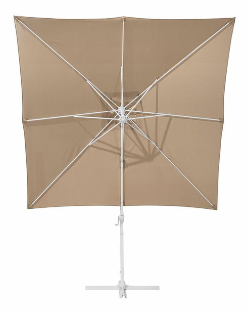 Zahradní slunečník 250 cm MONCE (hliník) (pískově béžová)