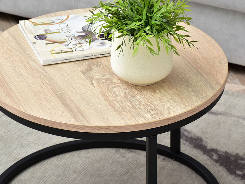 Konferenční stolek Nucleos (černá)