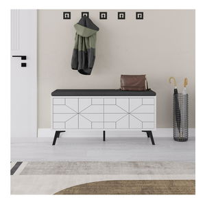 Botník (skříňka na boty) Duben (bílá)