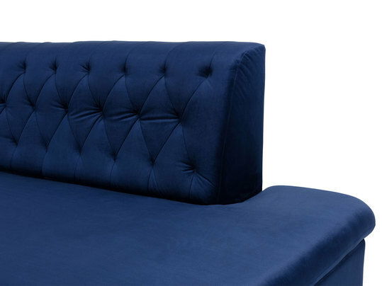 Velká sedačka do obývacího pokoje Emrys (Pravá ) (Magic Velvet 2216 + Senegal 818)