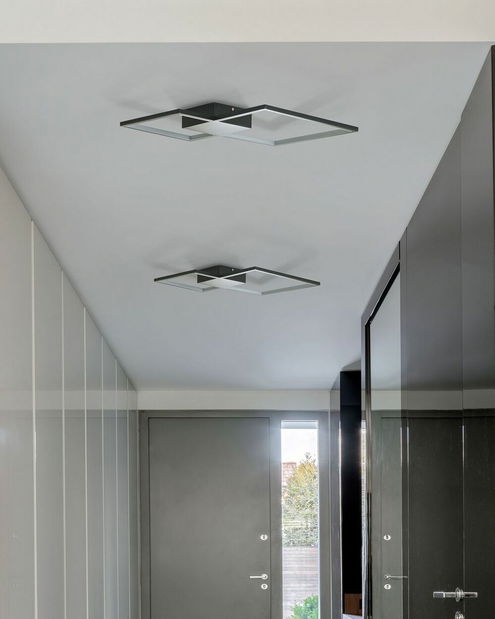 Stropní svítidlo Oksza (černá)