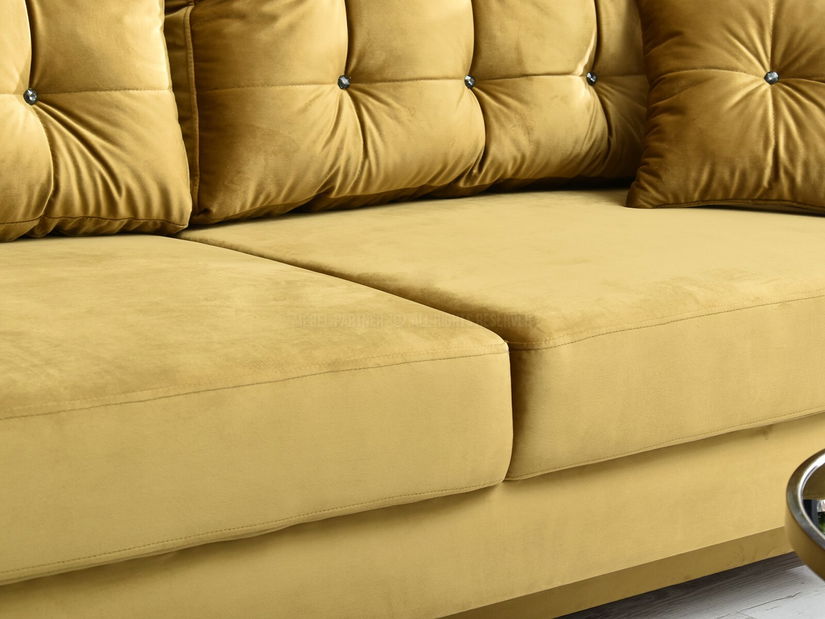 Pohovka dvousedačka Lirica (černá)