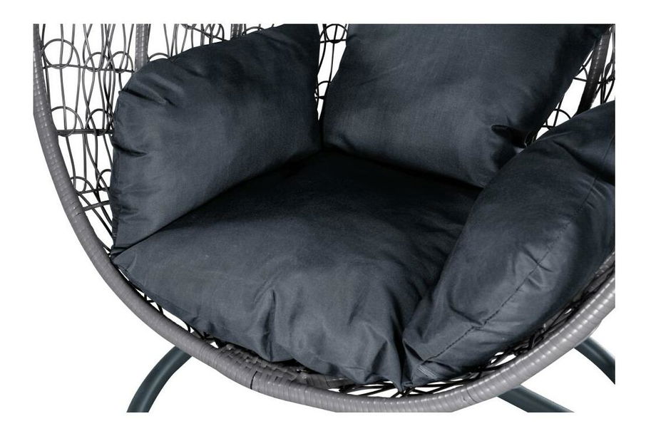 Závěsné křeslo Necesarios (šedá)