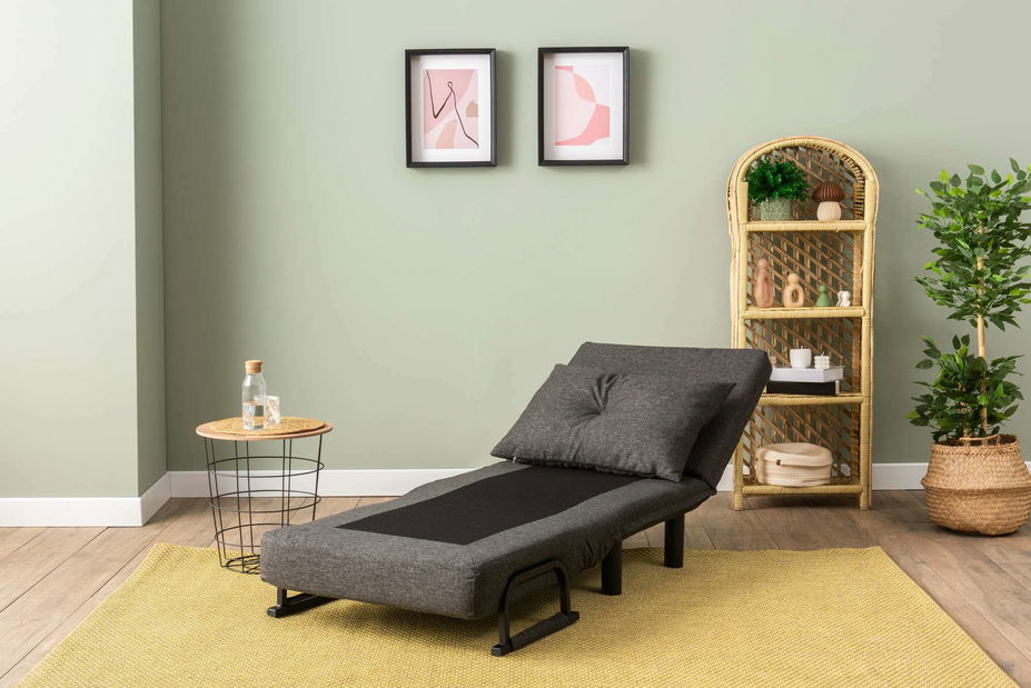 Křeslo Sentimento (tmavě šedá)