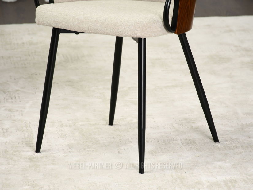 Židle Elviria K (ořech + černá)