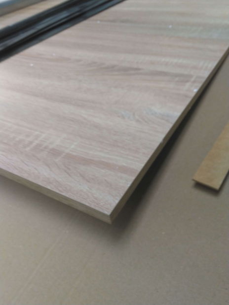 Interiérové posuvné dveře Mirjan Boxdis 100 (dub sonoma + černá) *bazár