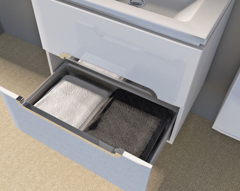 Koupelnová skříňka na stěnu s umyvadlem Juventa Costa Pr-75 C