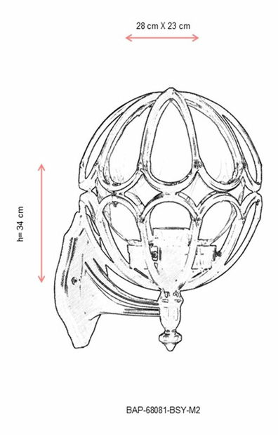 Venkovní nástěnné svítidlo Deacon (černá)