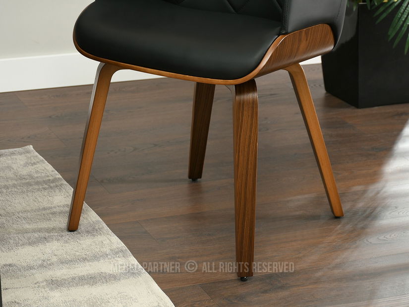 Židle Sorien K (černá + ořech)