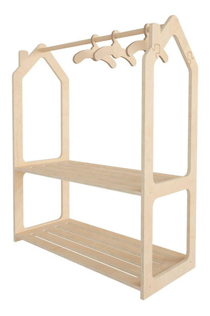 Dětský věšák Smalinka 1 (bříza)