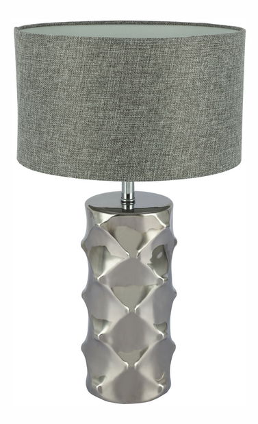 Stolní svítidlo Tracey 21717 (klasické) (chrom + šedá)