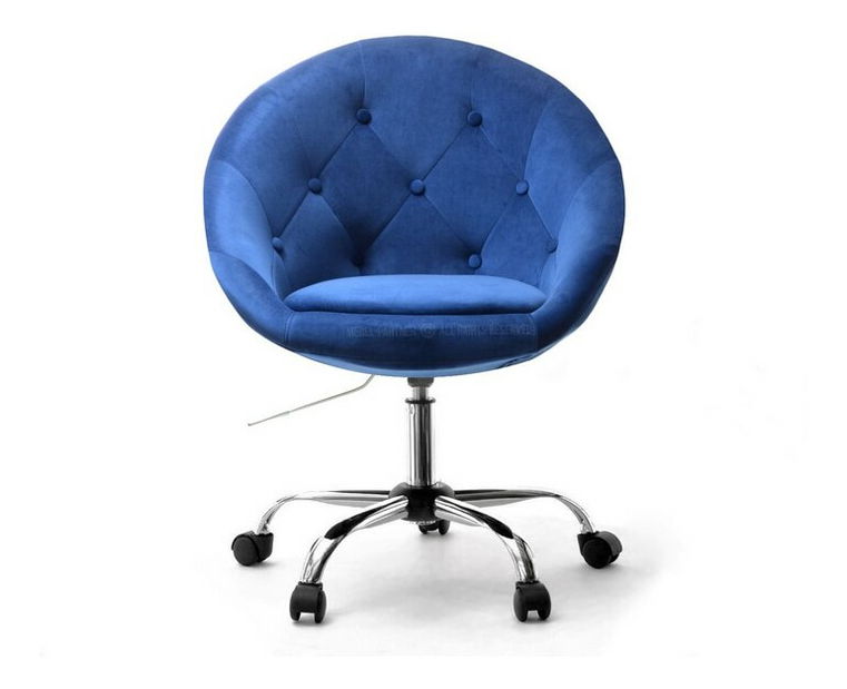 Křeslo Lush 4 (námořnická + chromová)