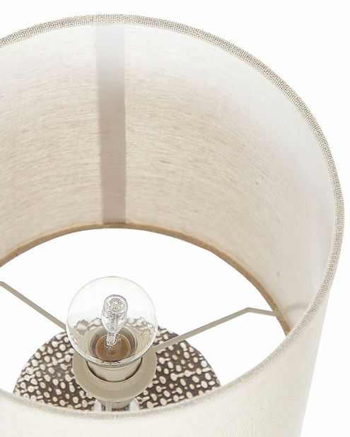 Stolní lampa Ideza (hnědá)