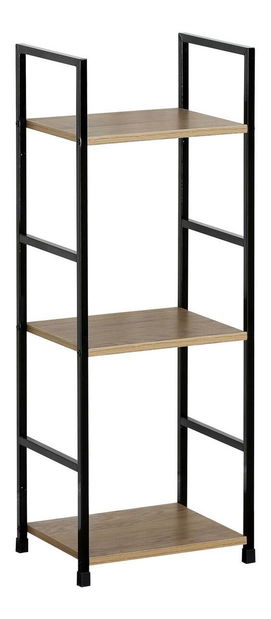 Regál Grecia (dub + černá)