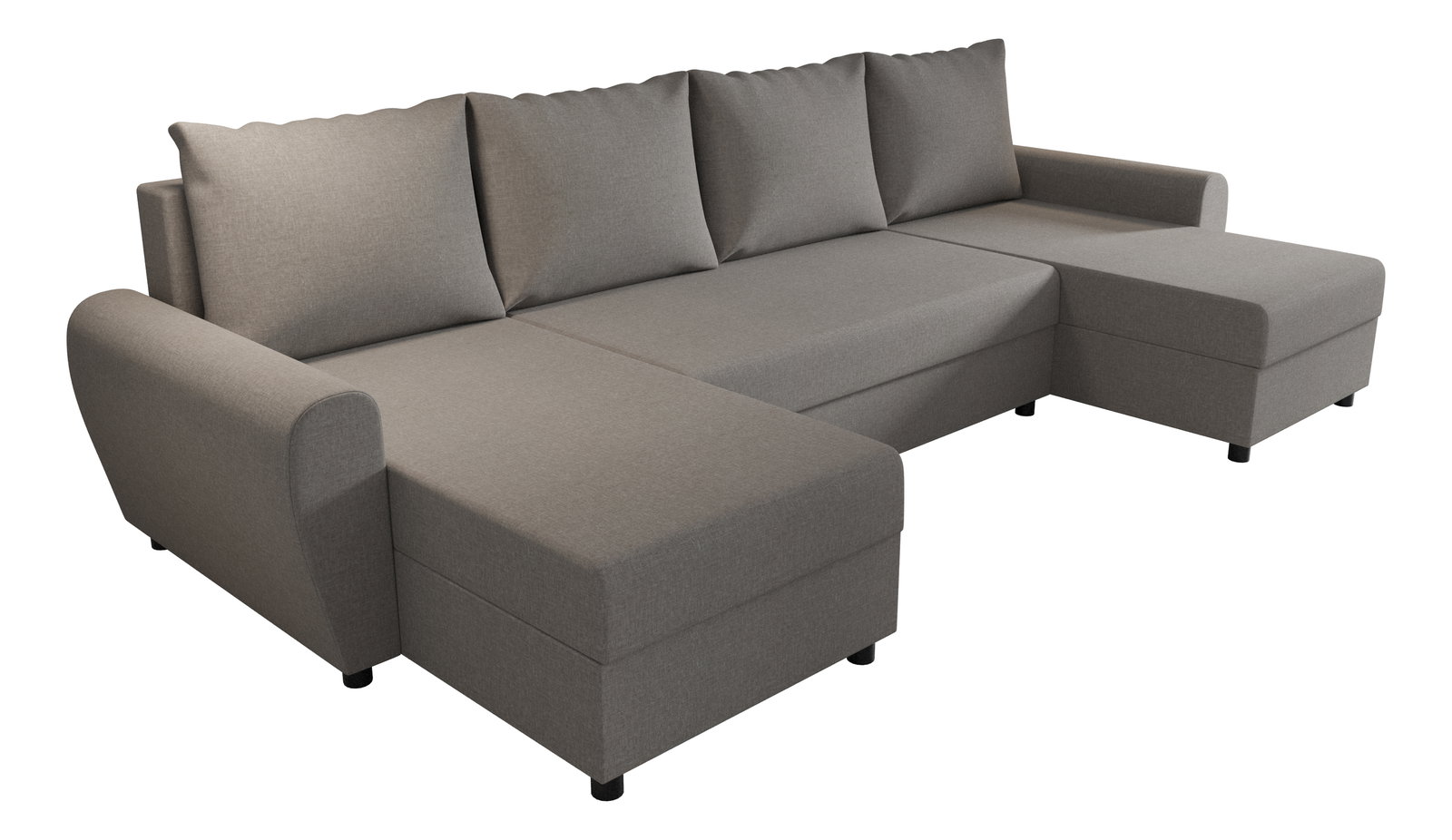 Rohová sedací souprava U Fleur U (béžová)