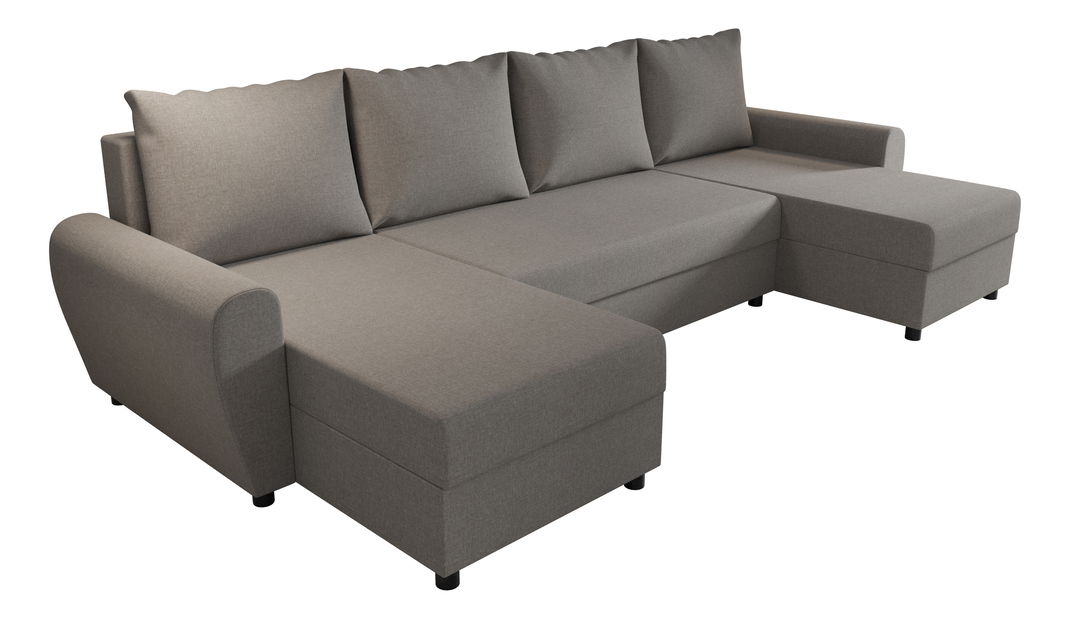 Rohová sedací souprava U Fleur U (béžová)