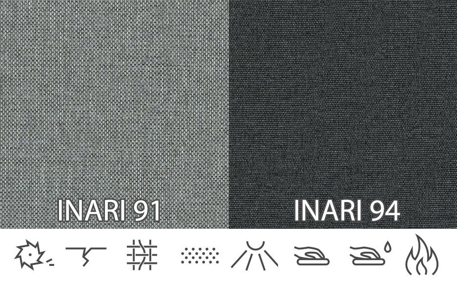 Rohová sedací souprava Asperata U (světlešedá + šedá) (P)