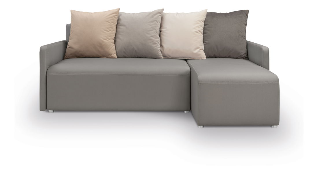 Rohová sedací souprava BRW Dany II Lux 3DL URC (šedá) (P)