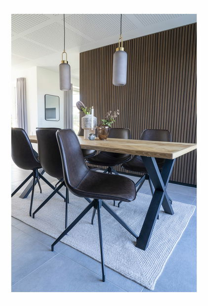 Jídelní židle Moteria 1 (hnědá)