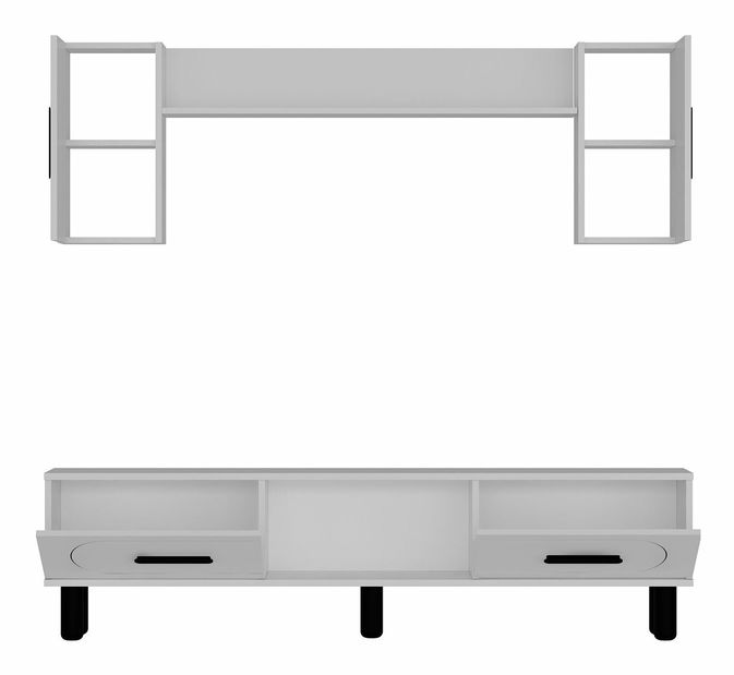 Obývací stěna Yosua (antracit)